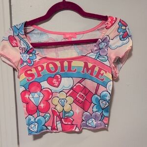 ⚡3/40$⚡ Sugar Thrillz Spoil Me Crop Top.